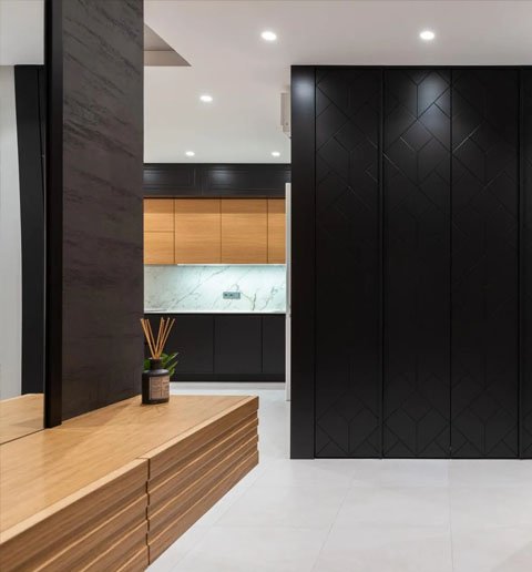 CREDENZA FLOTANTE & MOBILIARIO DE AUTOR